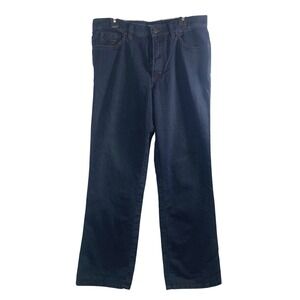 ALBERTO Comfort Fit T400 Denim Men's Jeans Blue W 34‎ L 34 Dark Wash